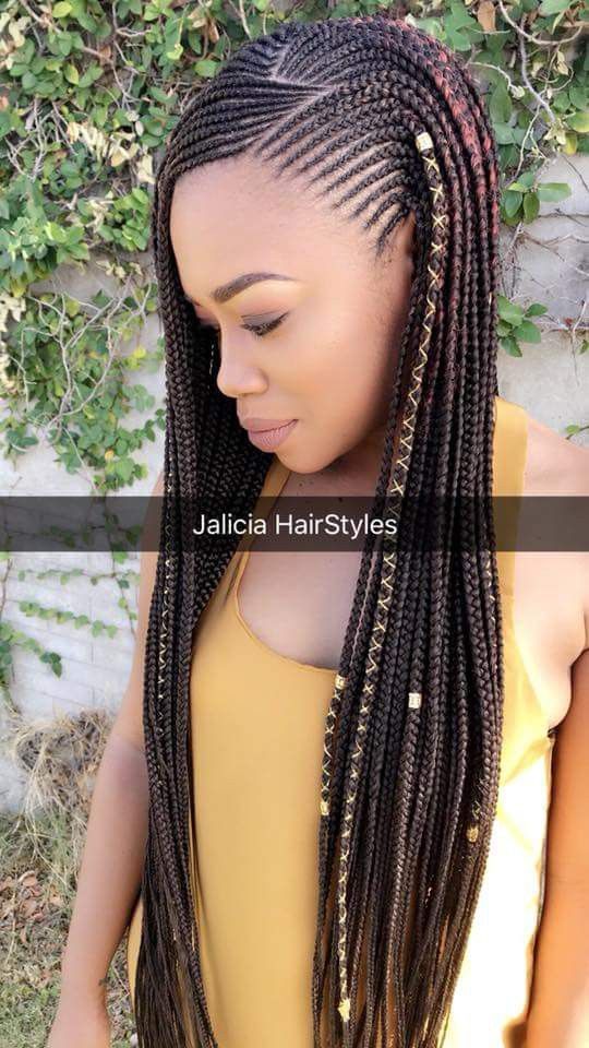 Gorgeous and Intricate Ghana Braids That You Will Love hairstyleforblackwomen.net 59