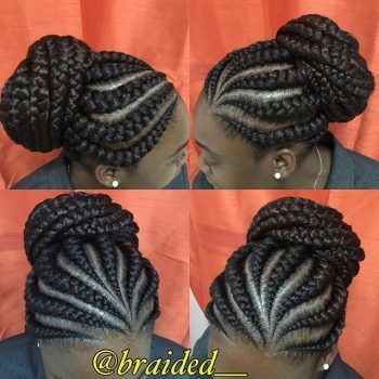 Gorgeous and Intricate Ghana Braids That You Will Love hairstyleforblackwomen.net 69