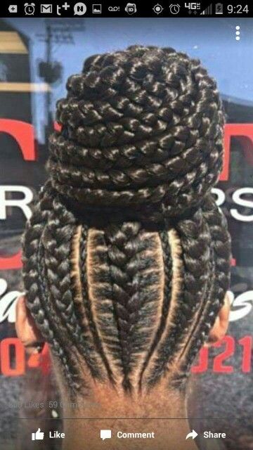 How To Create Ghana Cornrow Braids For Beginners hairstyleforblackwomen.net 1