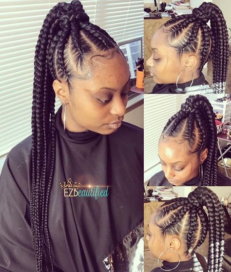 How To Create Ghana Cornrow Braids For Beginners hairstyleforblackwomen.net 49