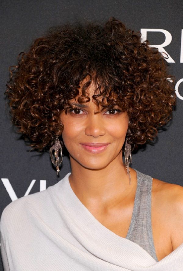 Short Curly Hairstyle for black women