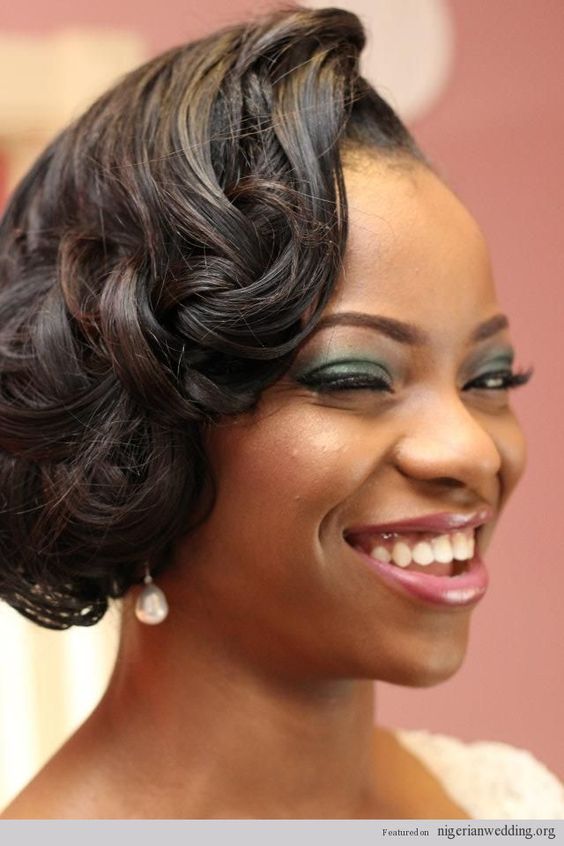 Stunning Hairstyles For Nigerian Brides this 2020 hairstyleforblackwomen.net 26