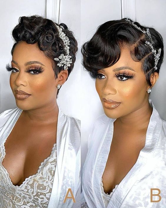 Stunning Hairstyles For Nigerian Brides this 2020 hairstyleforblackwomen.net 33