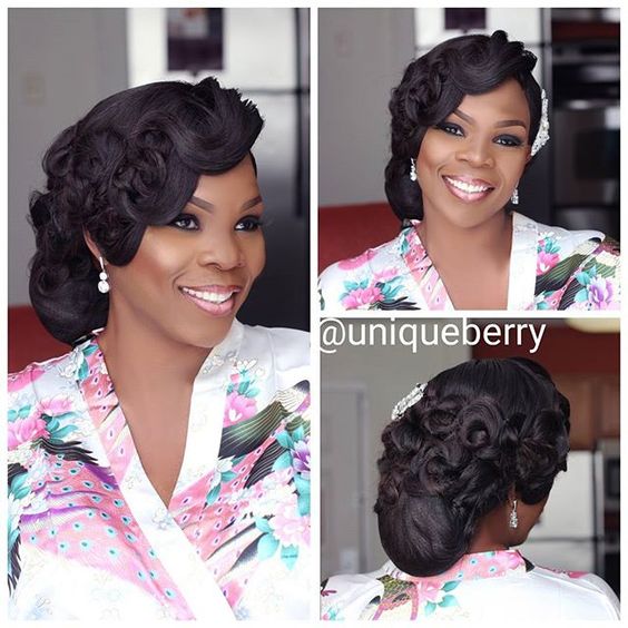 Stunning Hairstyles For Nigerian Brides this 2020 hairstyleforblackwomen.net 52
