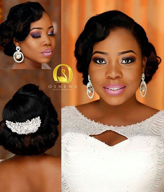 Stunning Hairstyles For Nigerian Brides this 2020 hairstyleforblackwomen.net 62