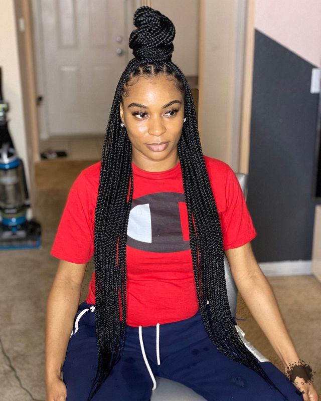 Stunningly Cute Ghanaian Braids Styles For 202102