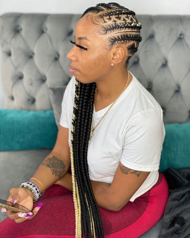 Stunningly Cute Ghanaian Braids Styles For 202104