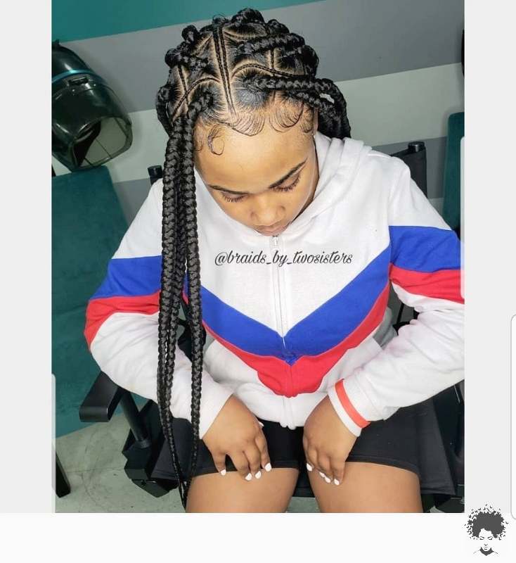 Stunningly Cute Ghanaian Braids Styles For 202105