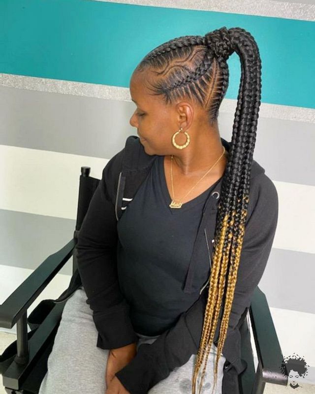 Stunningly Cute Ghanaian Braids Styles For 202106