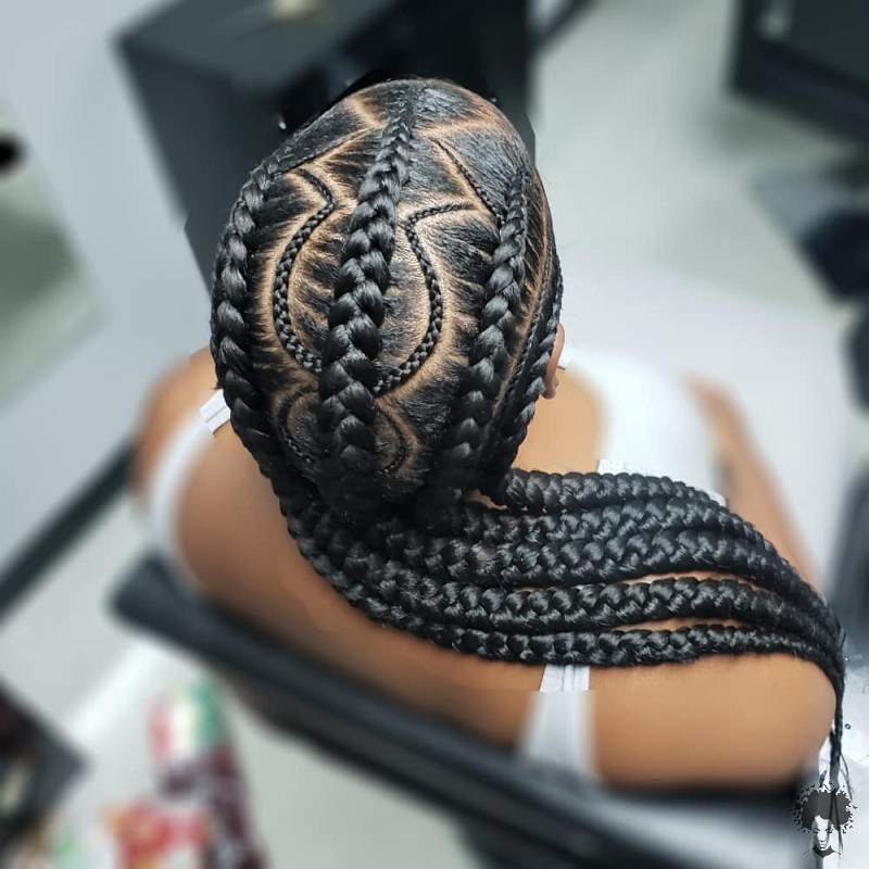 Stunningly Cute Ghanaian Braids Styles For 202112