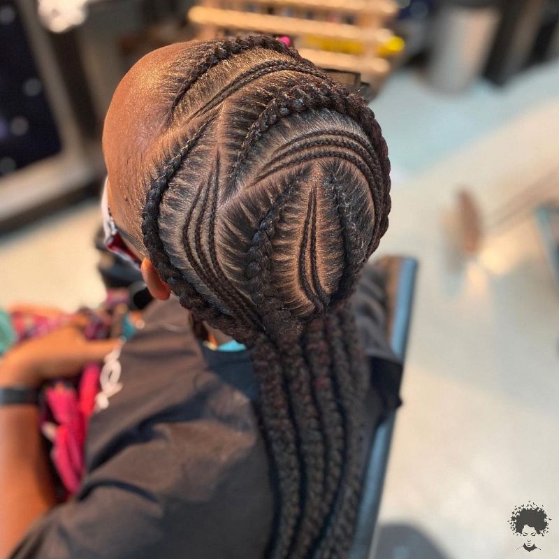 Stunningly Cute Ghanaian Braids Styles For 202113