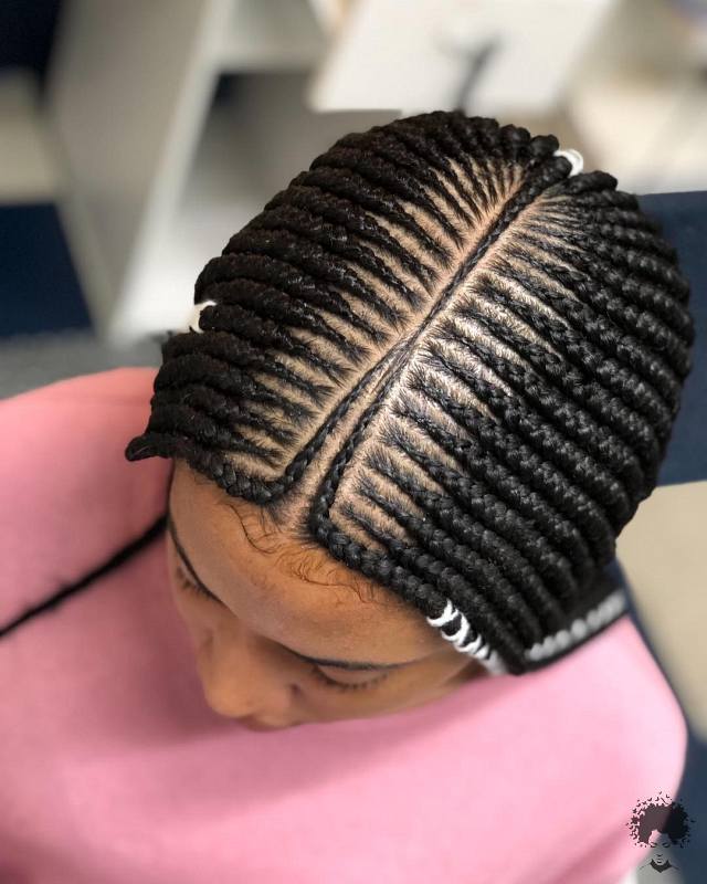 Stunningly Cute Ghanaian Braids Styles For 202114