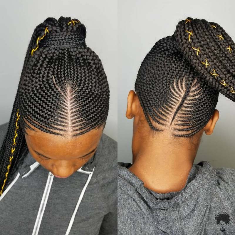 Stunningly Cute Ghanaian Braids Styles For 202115