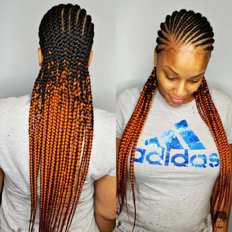 Stunningly Cute Ghanaian Braids Styles For 202116