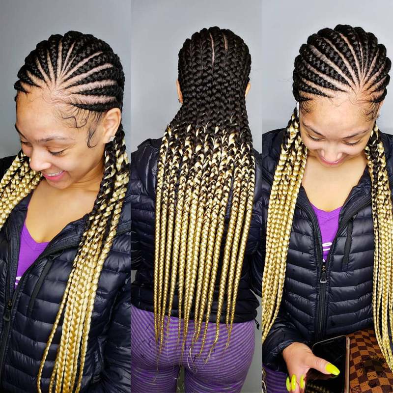 Stunningly Cute Ghanaian Braids Styles For 202118