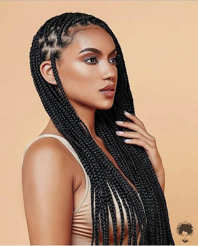 Stunningly Cute Ghanaian Braids Styles For 202121