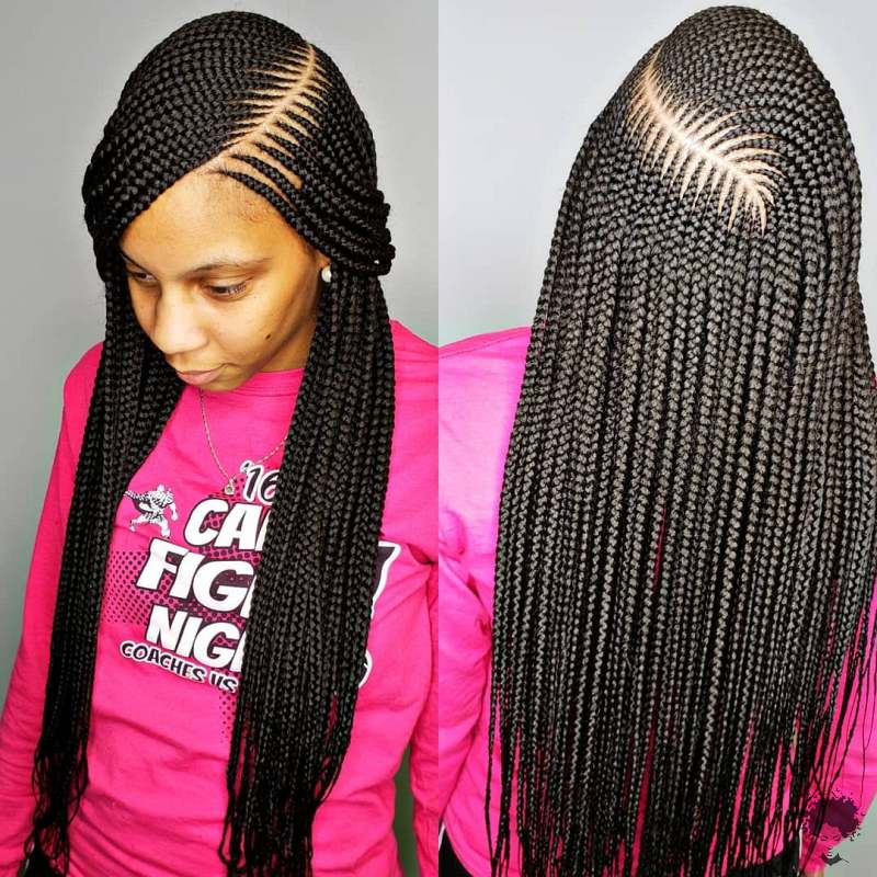 Stunningly Cute Ghanaian Braids Styles For 202125