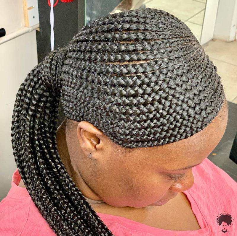 Stunningly Cute Ghanaian Braids Styles For 202130