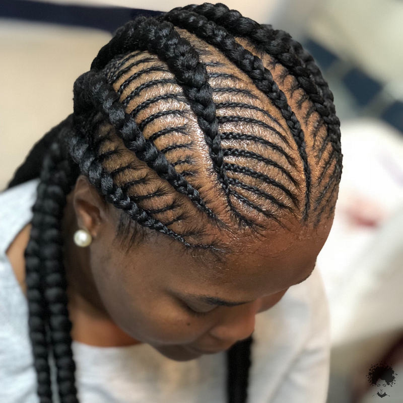 Stunningly Cute Ghanaian Braids Styles For 202131