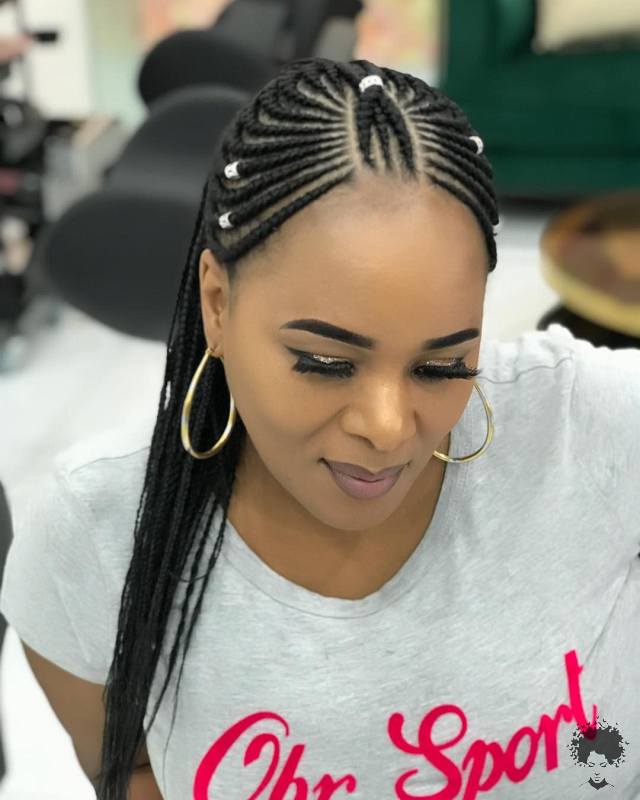 Stunningly Cute Ghanaian Braids Styles For 202132