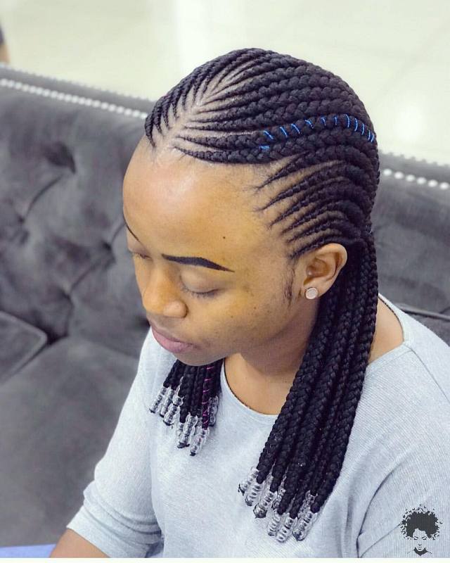 Stunningly Cute Ghanaian Braids Styles For 202134