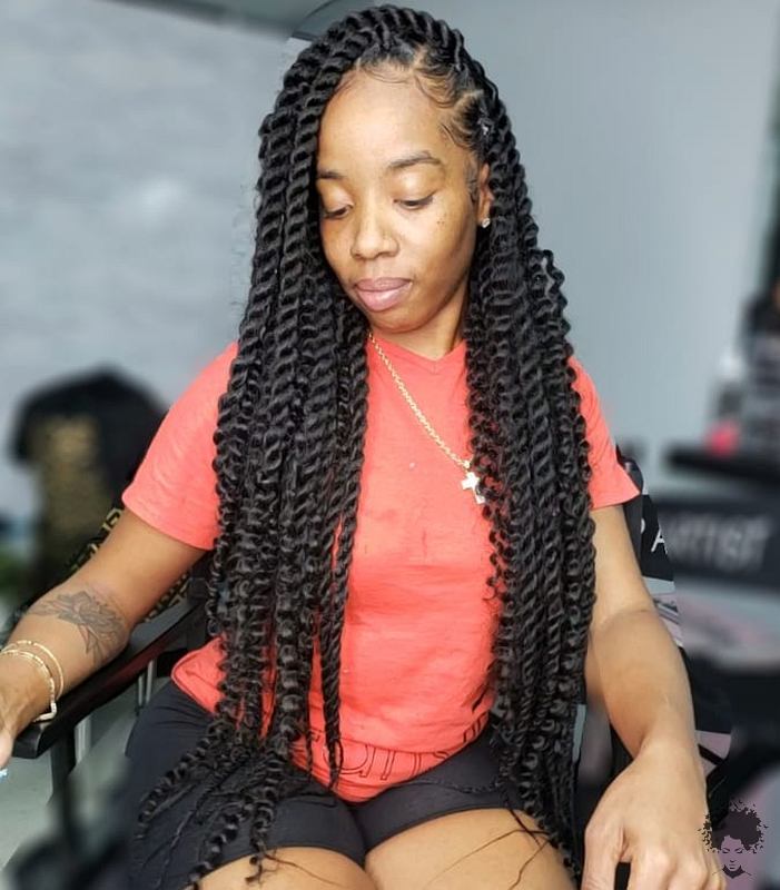 Stunningly Cute Ghanaian Braids Styles For 202137