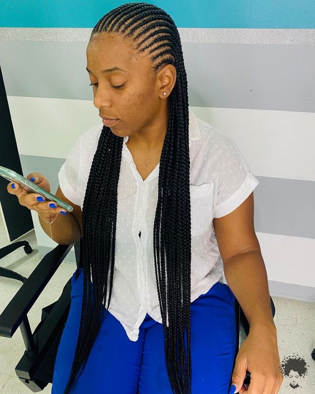 Stunningly Cute Ghanaian Braids Styles For 202140