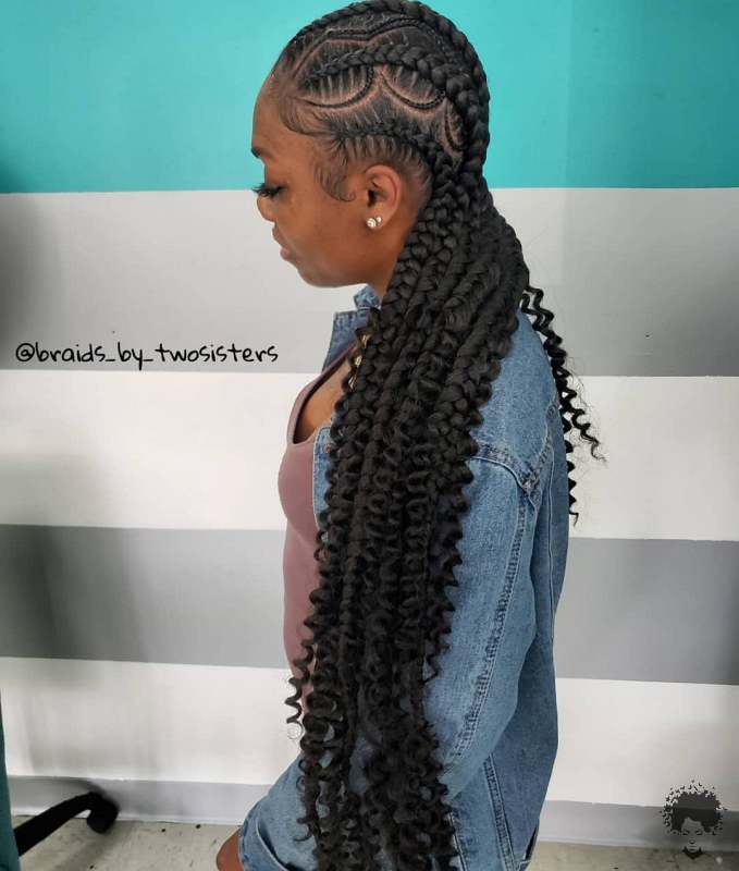 Stunningly Cute Ghanaian Braids Styles For 202142