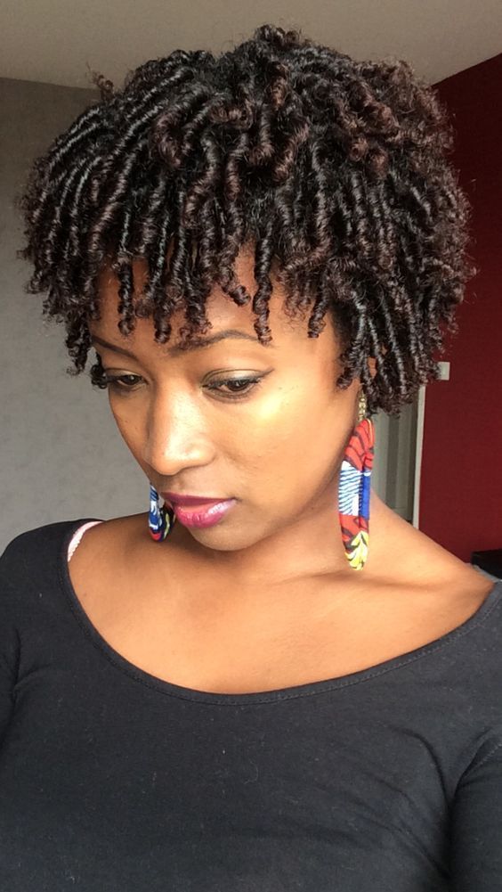 Summer Hair Create Finger Coils On Short Natural Hair