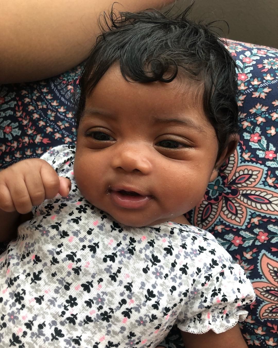 How should I care for my baby's hair?
