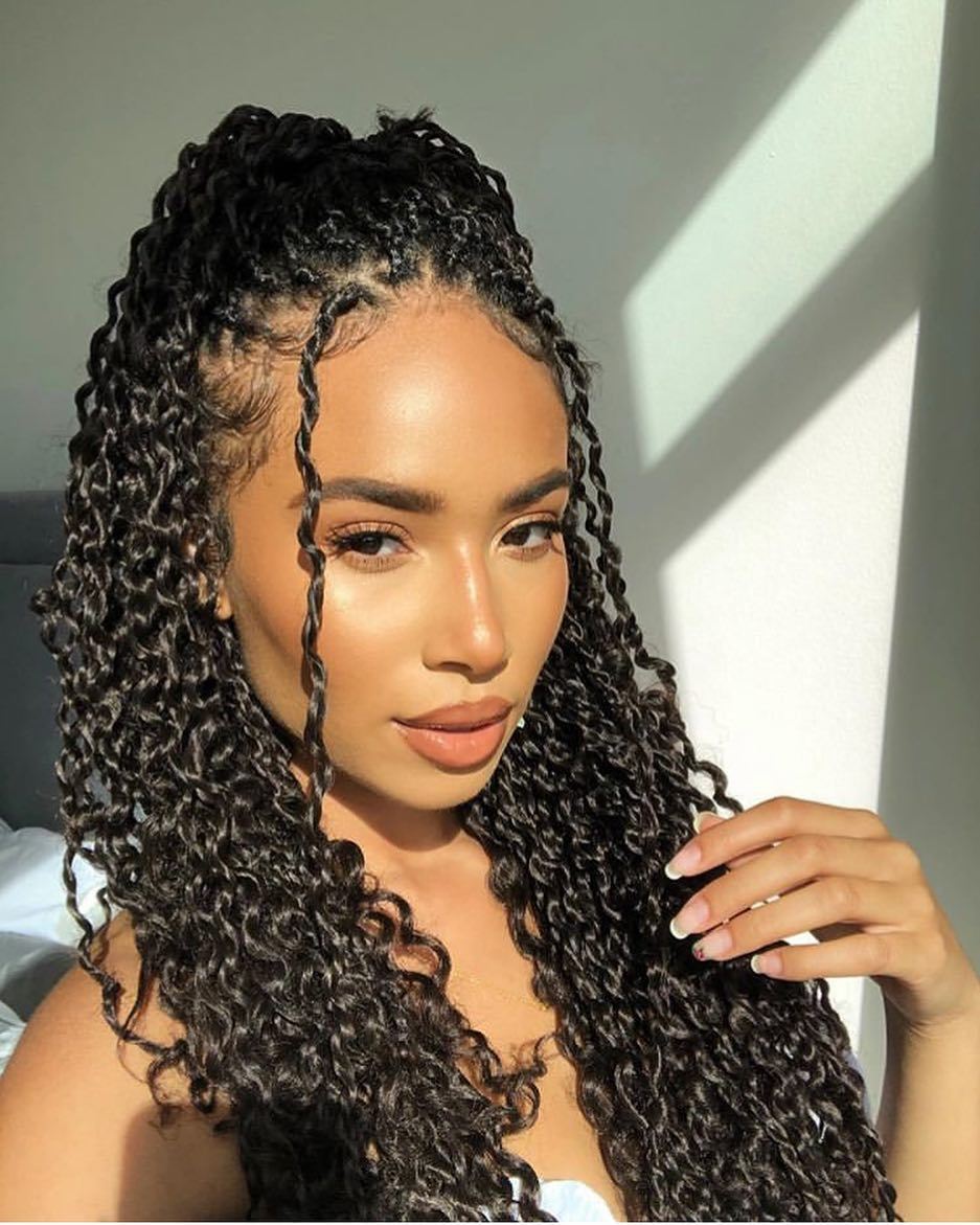 black braided hairstyles kinky braids symphanisoto