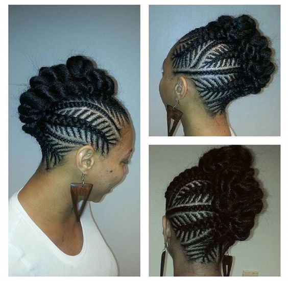 fishbone braid mohawk bun.jpg 564×551