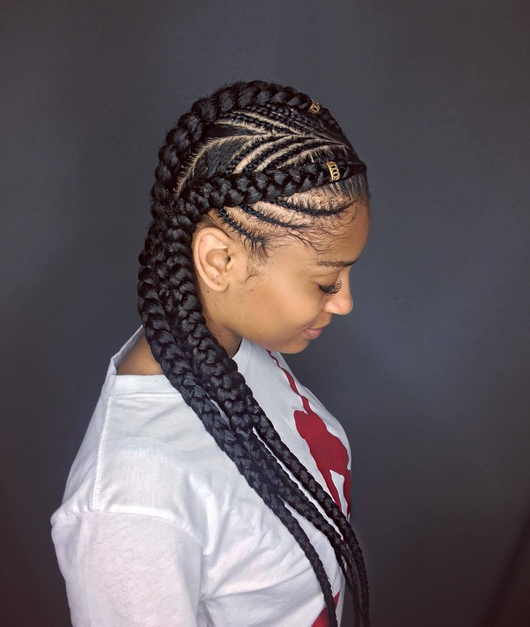 fishbone braid steph odia