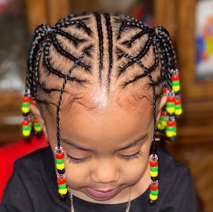 These 30 Short Fulani Braids With Beads Are Giving Us Life In 2020 Cornrow braids will save your hair from the heating routine! these 30 short fulani braids with beads