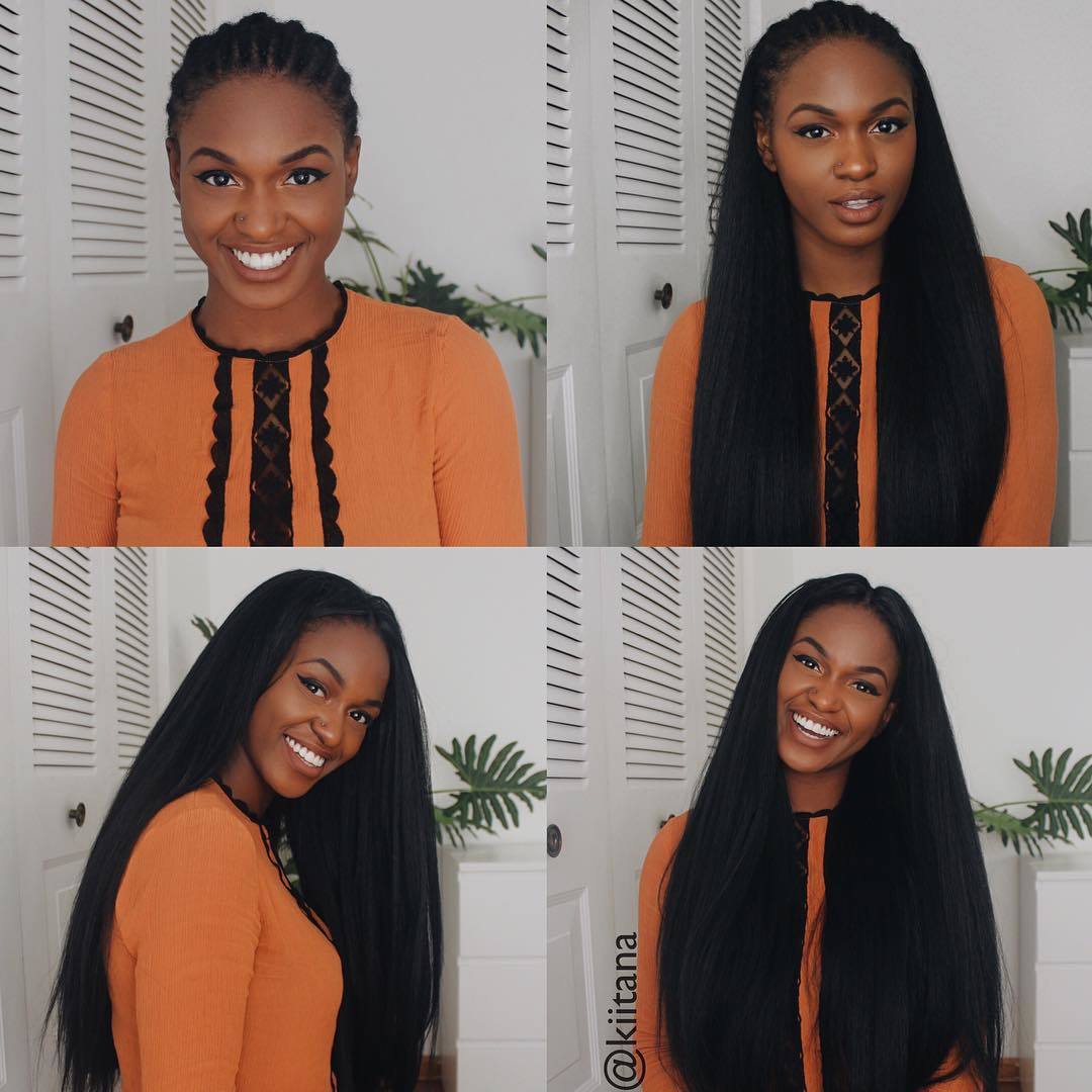 straight crochet braids kiitana