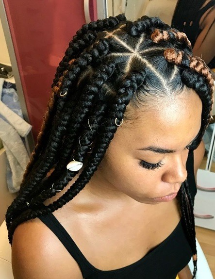 triangle braids slayedbymeliz