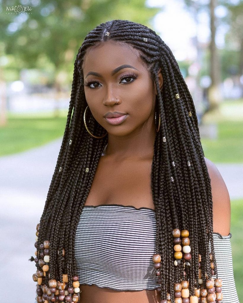 17 Astonishing African Braid Black Braided Hairstyles For Ladies 2020 5 820x1024 1