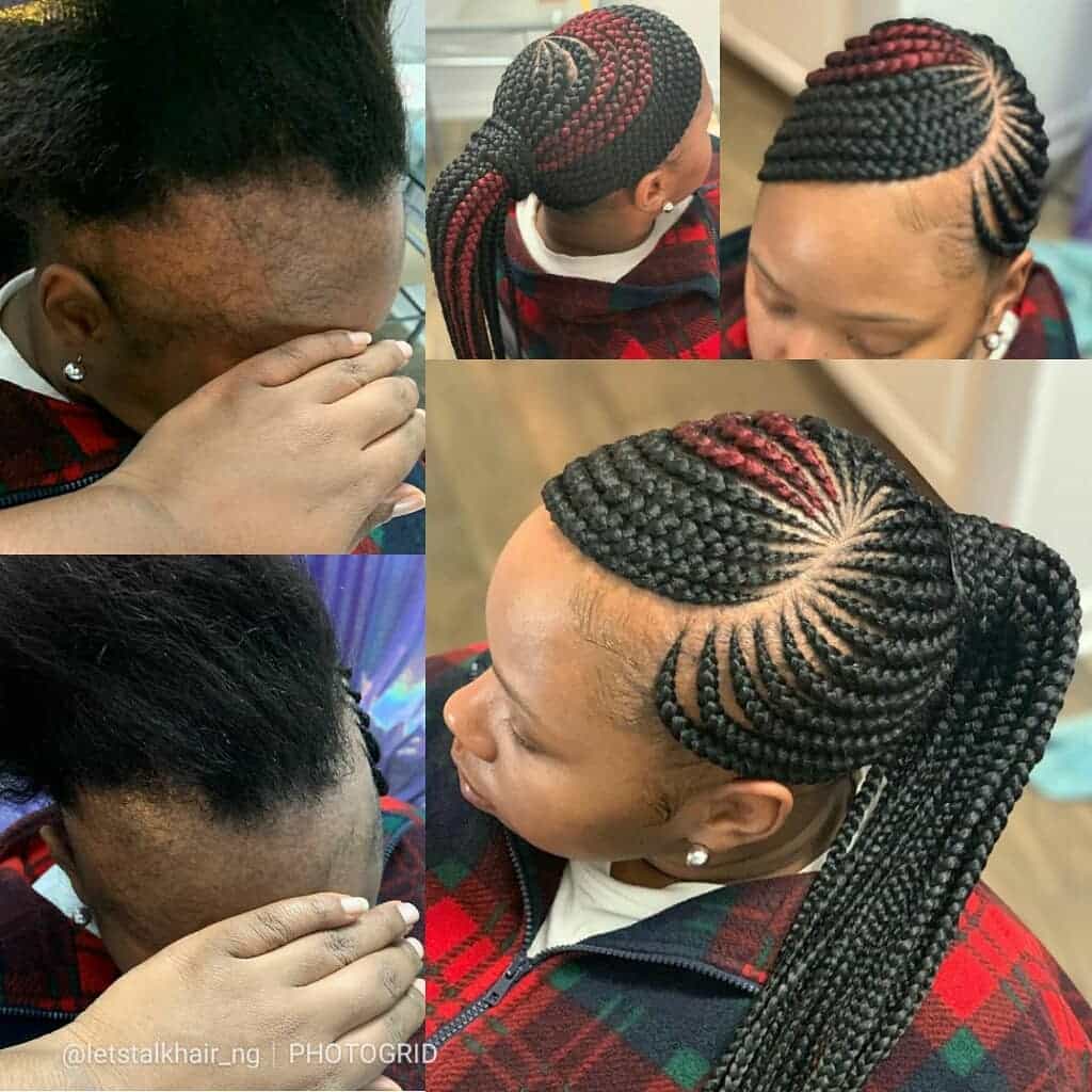 19 PHOTOS Splendid Box Braids For Ladies Black Braided Hairstyles 7