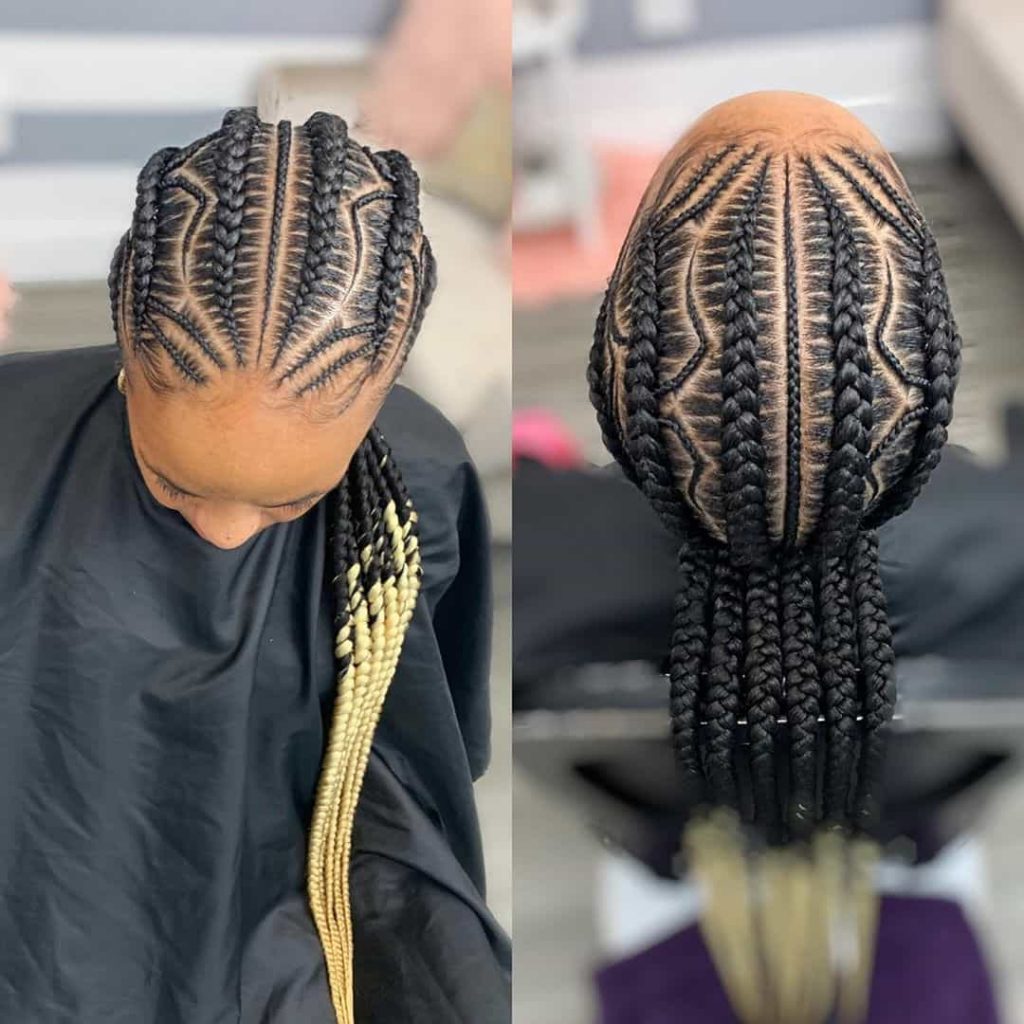 19 PHOTOS Splendid Box Braids For Ladies Black Braided Hairstyles 9 1024x1024 1