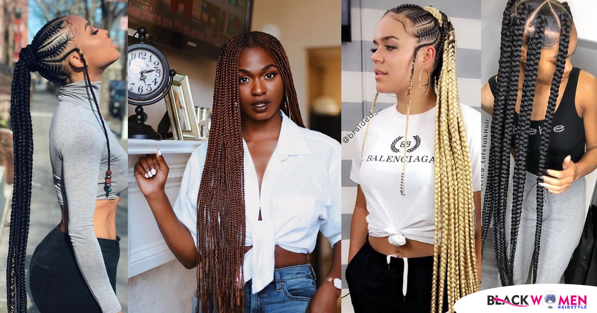 50 Amazing African Braid – Black Braid Hairstyles for the 2021 Ladies