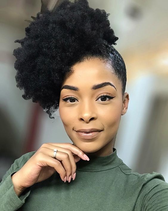 6 Natural Hair Puff Styles for 2018