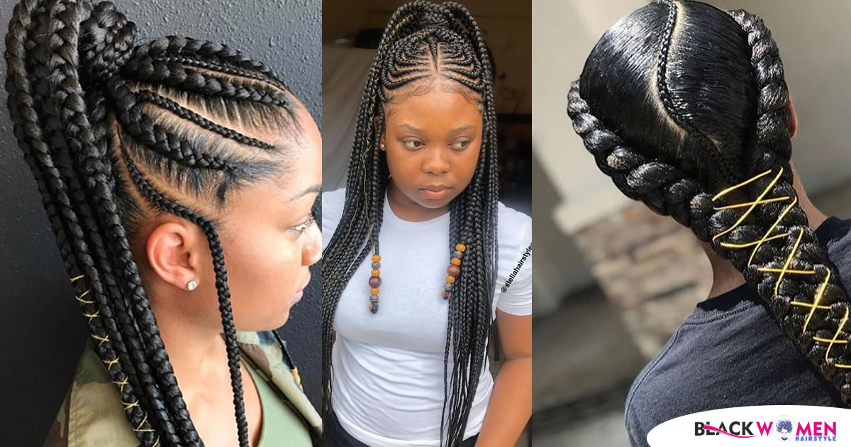65 Photos: Best Ghana Weaving Hairstyles In Nigeria 2023