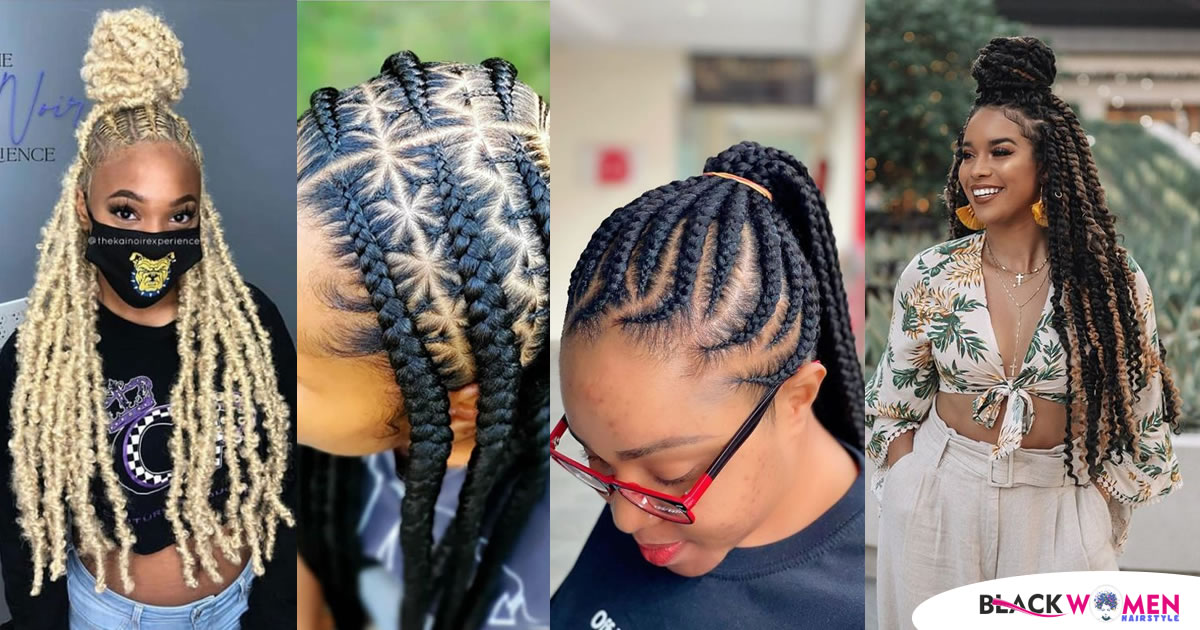 70 Fabulous Ghana Braid Hairstyles for 2022: Stunning Ghana Braids to Try Out This Season