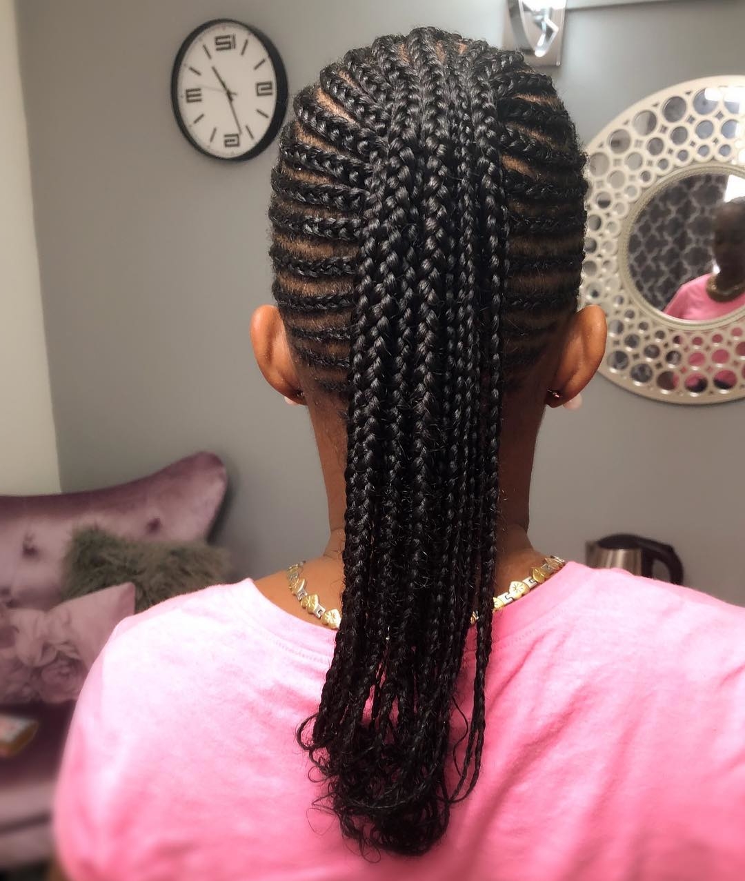 Classy Cornrows Braids for Black Women hairstyleforblackwomen.net 11