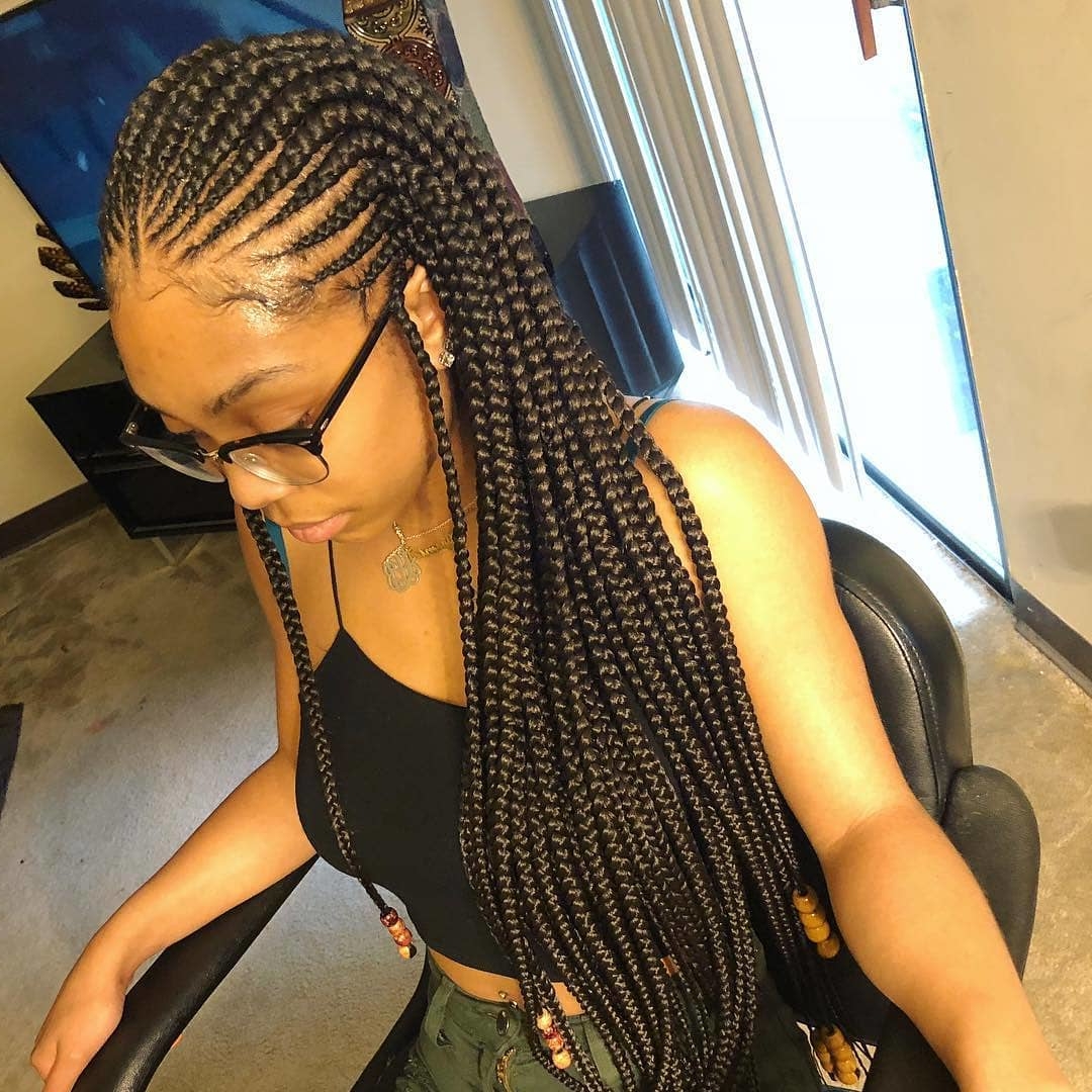 Classy Cornrows Braids for Black Women hairstyleforblackwomen.net 2