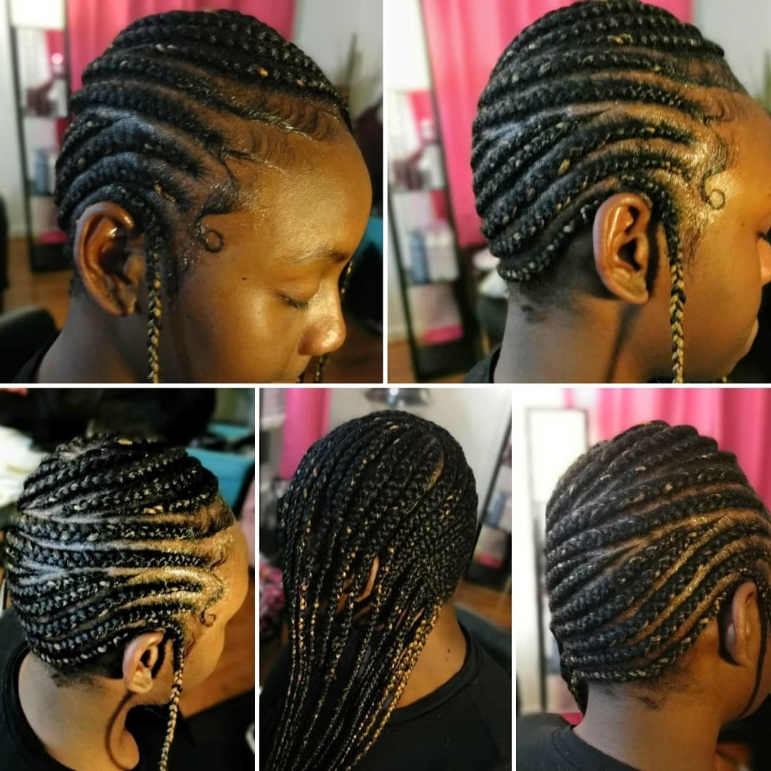 Classy Cornrows Braids for Black Women hairstyleforblackwomen.net 5