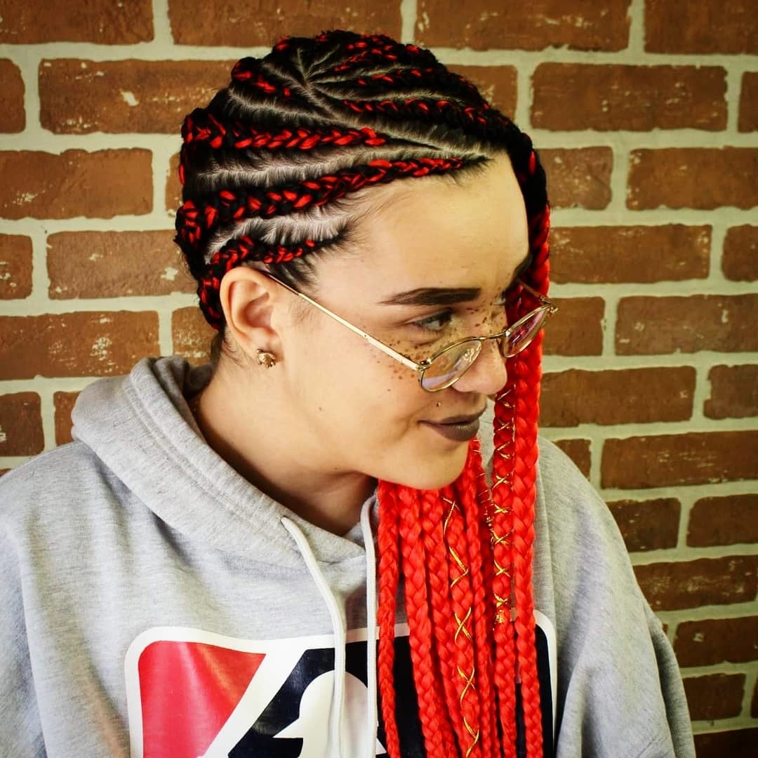 Classy Cornrows Braids for Black Women hairstyleforblackwomen.net 8