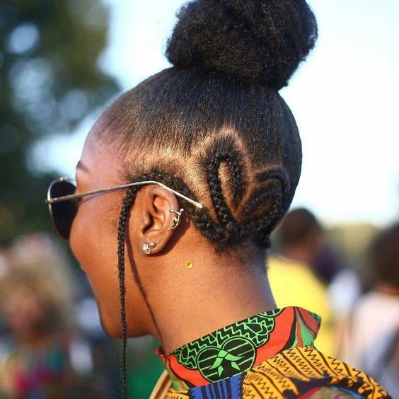 Natural Hair Bun