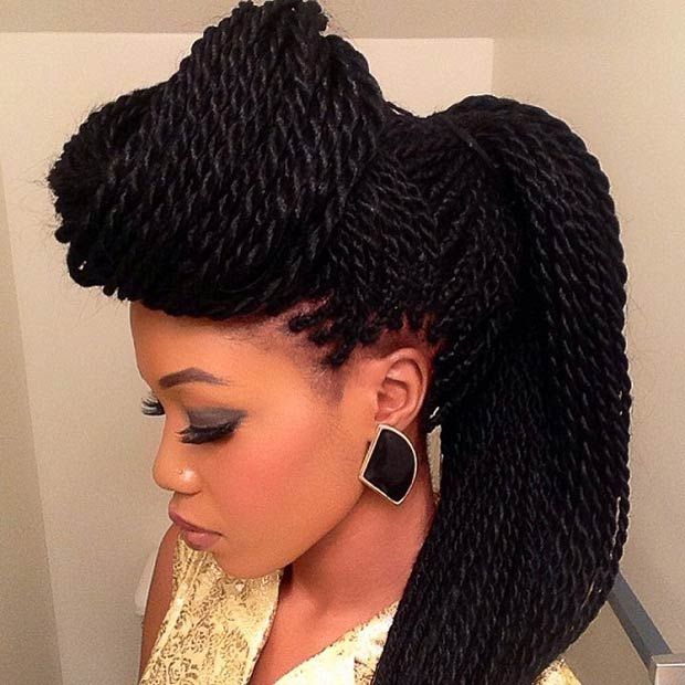 Twist Braids Hairstyles hairstyleforblackwomen.net 47