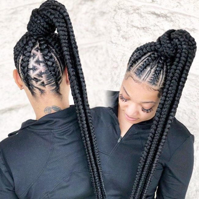 50 Ghana Braids Check Out These Most Beautiful Styles